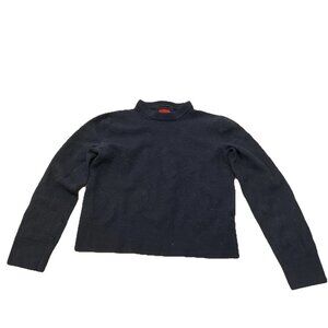 Ferrari Kids Boys Pure New Wool Navy Crew Neck Sweater Size S
